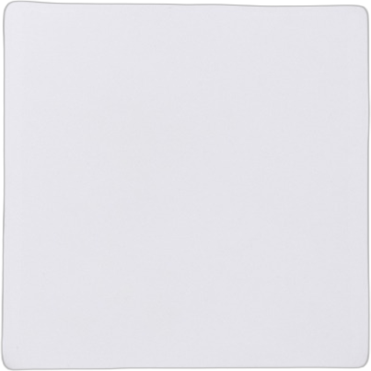 White Matte Ceramic Coasters (Square)